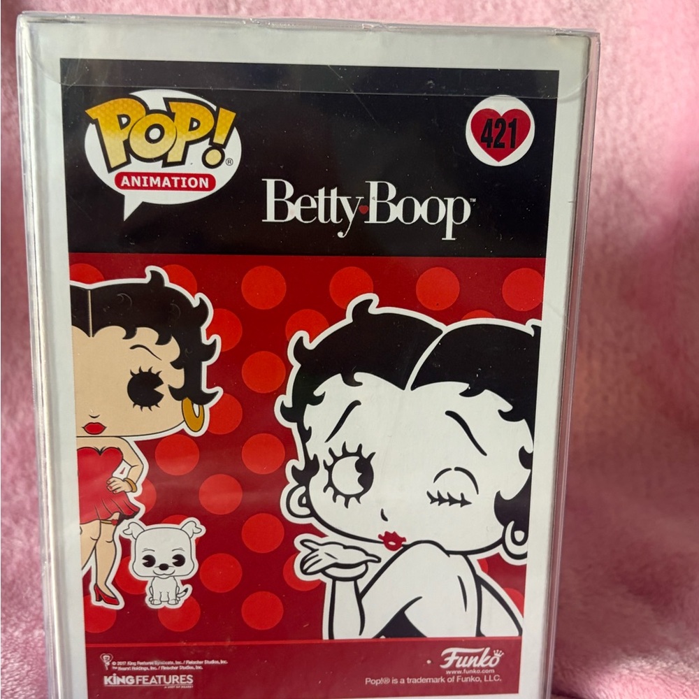 Funko CHASE RARE Betty boop and pudgy Funko Pop - Picture 3 of 3